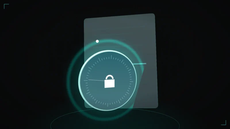 Abstract 3D signature seal with a locked verification ring